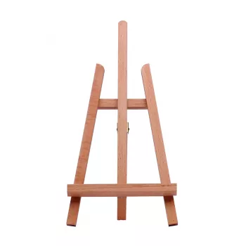 Marabu stalinis molbertas, trikojis, aukštis: 430 mm, lakuotas bukas, maks. drobės aukštis: 360 mm, 1 vnt. (1625000000101)