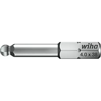 Wiha 7017 Z magnetinis antgalių laikiklis, 1/4 colio šešiakampis, 38 mm, DIN 3126/ISO 1173, plienas 70170040
