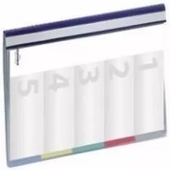 DURABLE DIVISOFLEX A4 dokumentų organizatorius, 5 skyriai, mėlynas 255706
