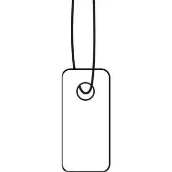 HERMA 6931 žymėjimo etiketės su virvele, baltos, 7 x 15 mm, 1000 vnt.