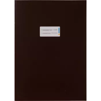 HERMA A4 pratybų knygų viršelis iš kartono, rudos spalvos, 19754