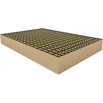 VARTA Industrial 9V šarminė mangano baterija, 6LR61, 272 vienetų didmeninė pakuotė 04022211501