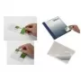 DURABLE POCKETFIX lipnios kišenės 90x57mm, su nykščio išpjova, permatomos, 100 vnt. 837919