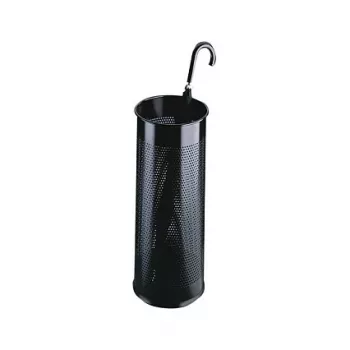 DURABLE apvalus metalinis skėčių stovas, 28,5 l, sidabrinis 335001