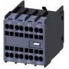Siemens pagalbinis kontaktų blokas 3RH2911-2GA31, 1 NO + 1 NC, varžtiniai gnybtai, priekinis montavimas
