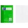Oxford TOUCH žodynėlis A5, 2 stulpeliai, žalias liniuotė 53, 32 lapai, 90 gsm Optik Paper, susegtas 400115095