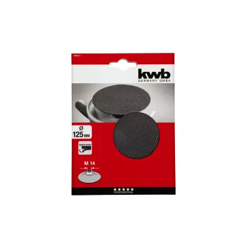 kwb QUICK-STICK atraminis diskas su kibiąja juosta, 125 mm, M14 488014