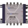 WISI FLEXSWITCH DXR0508 Multiswitch 5 į 8, maitinamas imtuvų, pasyvus, kaskaduojamas