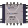 WISI FLEXSWITCH DXR0508 Multiswitch 5 į 8, maitinamas imtuvų, pasyvus, kaskaduojamas