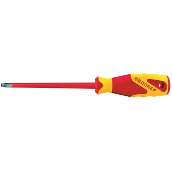GEDORE VDE 2163 TX T10 izoliuotas Torx atsuktuvas, 60 mm geležtė 2824612