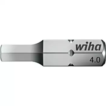 Wiha 7013Z šešiakampis antgalis 8,0 mm x 25 mm, 1/4 colio kotas, chromo-vanadžio plienas 7013Z/SW8.0-25