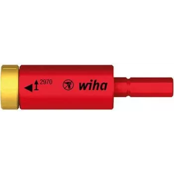 Wiha 29701200 sukimo momento adapteris TorqueVario-S, 1/4 inch šešiabriaunis išėjimas, 133 mm