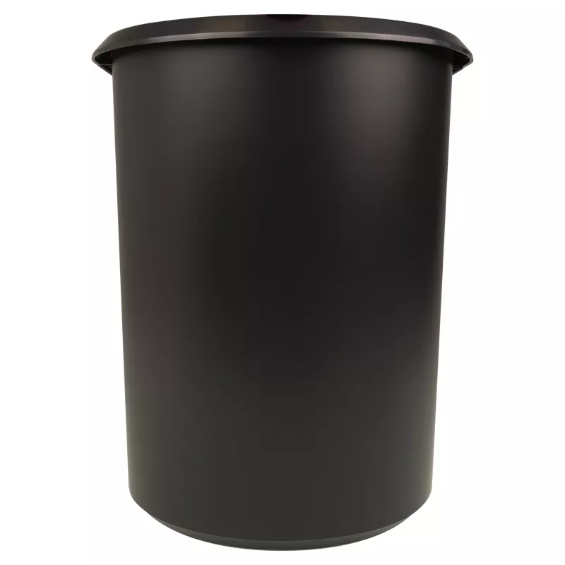 HELIT the double popieriaus atliekų krepšys, ovalus, 20 L, juodas, PE, be dangčio, 1 dalis (H6103795)