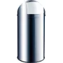 Helit H2401700 šiukšliadėžė 30L, nerūdijantis plienas