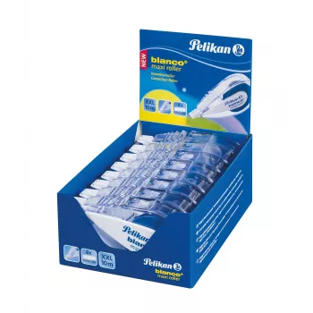Pelikan blanco Maxi korekcinis volelis, 4,2 mm x 10 m, be tirpiklių, baltas 340315