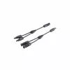 SHIVERPEAKS PV4 T-Adapter Cable Set, 2-to-1, 4 mm², juodas, 30 cm BS02-21032