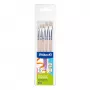 Pelikan Starter Brush Set, 5 šerių šepečiai su medinėmis rankenomis, įvairių dydžių, permatomas dėklas 300008263