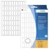 HERMA 2320 lipdukai – savaime limantys popieriniai lipdukai, balti, 8 x 20 mm, 2240 vnt. (32 lapai x 70)