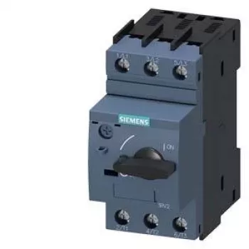Siemens SIRIUS 3RV2 grandinės pertraukiklis 3RV2411-1FA10, 0,7-1,1 A, 3 polių, varžtiniai gnybtai
