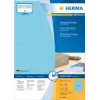 HERMA 4558 stačiakampės mėlynos lipnios etiketės, 13 x 38 mm, 1400 etikečių