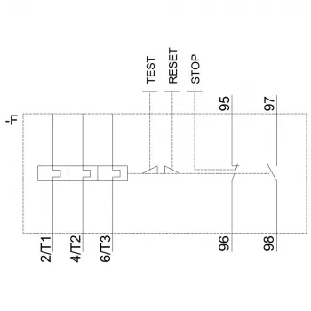 SIEMENS SIRIUS 3RU2126-1KB0 šiluminė apsaugos relė 9,0-12,5A Class 10, varžtiniai gnybtai, 1NO+1NC