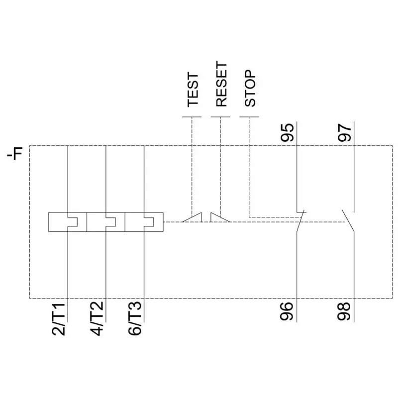 SIEMENS SIRIUS 3RU2126-1KB0 šiluminė apsaugos relė 9,0-12,5A Class 10, varžtiniai gnybtai, 1NO+1NC