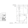 SIEMENS SIRIUS 3RU2126-1KB0 šiluminė apsaugos relė 9,0-12,5A Class 10, varžtiniai gnybtai, 1NO+1NC