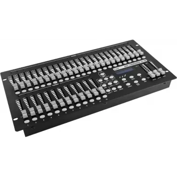 Eurolite DMX Commander 24/48 apšvietimo pultas, 48 kanalų, 19 inch stovo montavimas 70064550
