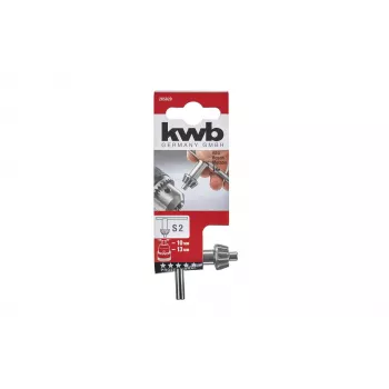 KWB grąžto kasetės raktas krumplinėms kasetėms, S2, 10 mm krumpliaratis, grūdintas plienas, juoda rankena 285820