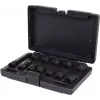KS TOOLS 1/2 inch šešiakampis smūginis galvučių rinkinys, trumpas, 12 dalių (515.0112)