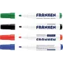 FRANKEN U-ACT! Line Whiteboard Marker, apvalus antgalis, 3 mm, įvairių spalvų, 1 vnt. Z1999