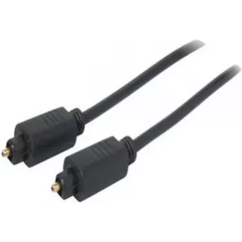 SHIVERPEAKS 3,0 m Toslink į Toslink optinis garso kabelis, auksuoti jungtys, juodas BS69004-3.0