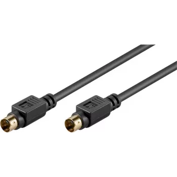 Wentronic AVK 157-500 S-Video kabelis 5,0 m juodas, male to male, 50059
