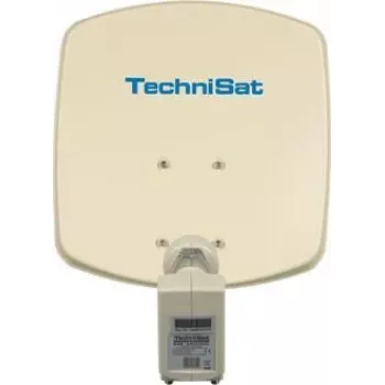 TechniSat DigiDish 33 palydovinė lėkštė su Universal Twin LNB, smėlio spalvos 1033/2882