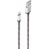 SHIVERPEAKS BS14-50078 Lightning į USB-A kabelis 0,9 m rudas