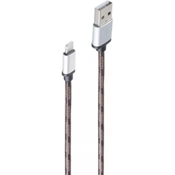 SHIVERPEAKS BS14-50078 Lightning į USB-A kabelis 0,9 m rudas