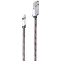 SHIVERPEAKS BS14-50078 Lightning į USB-A kabelis 0,9 m rudas