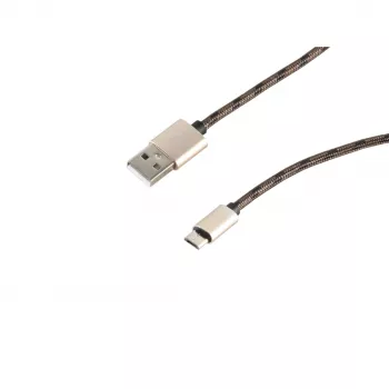SHIVERPEAKS S-Conn 14-50082 USB 2.0 laidas, USB-A į Micro-USB B, 2 m, rudas