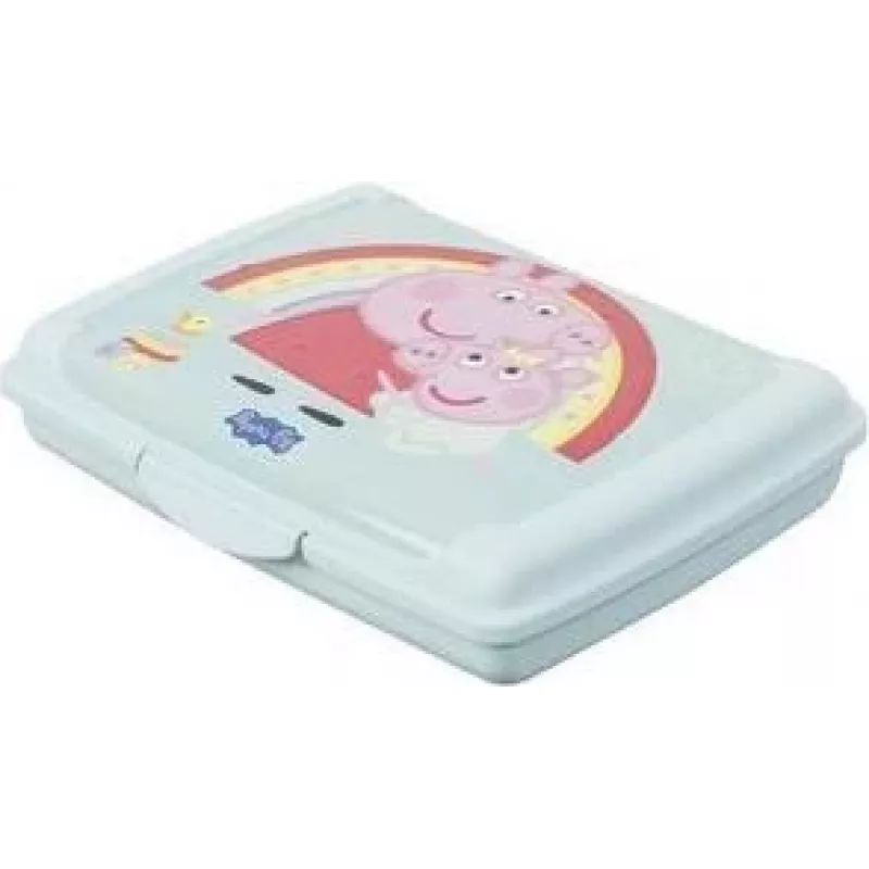 keeeper carla mini Peppa Pig pietų dėžutė, 0,5 L, akvamarino spalvos Deco-Click-Box Mini, PP, su fiksatoriumi, 1 vnt. 1070462433600