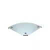 OBO Bettermann 90° kabelių lovelio posūkio dangtis, 200 mm, karštai cinkuotas plienas, DFBM 90 200 FS 7138504