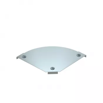 OBO Bettermann 90° kabelių lovelio posūkio dangtis, 200 mm, karštai cinkuotas plienas, DFBM 90 200 FS 7138504