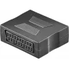 Wentronic Goobay SCART adapteris, SCART lizdas į SCART lizdą, 21 kontaktų, juodas 50771