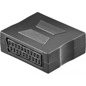 Wentronic Goobay SCART adapteris, SCART lizdas į SCART lizdą, 21 kontaktų, juodas 50771