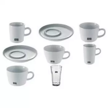 Melitta Latte Macchiato stiklinės M-Cups, 330 ml, švino kristalas, 130 mm aukščio - 12 vienetų (18990)