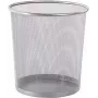 Westcott vielinio tinklo šiukšlių krepšys, 12,3 L, sidabrinis, apvalus, 230 x 270 mm E-744607 00