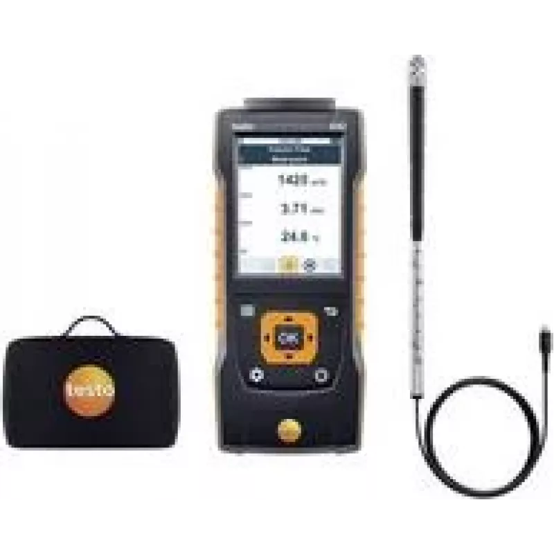 Testo 440 rinkinys su 16 mm sparneliniu anemometru (0563 4401)
