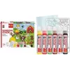 Marabu KiDS Window Color Set Farm – 6 x 25 ml nuluksninami langų dažai, vandeniniai, nuimami, 1 rinkinys (0306000000006)