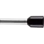LAPP vielos antgalis 1,5 mm² 10 mm dalinai izoliuotas juodas (500 vnt.) 61802068