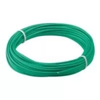 Wentronic Goobay izoliuota daugiasluoksnė viela, žalia, 10 m, 1 gysla, 18 x 0,1 mm (55042)