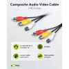 Wentronic Goobay RCA sujungimo kabelis 5 m, 3x RCA male to 3x RCA male 50383